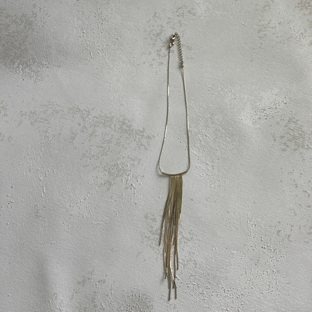 Gold necklace